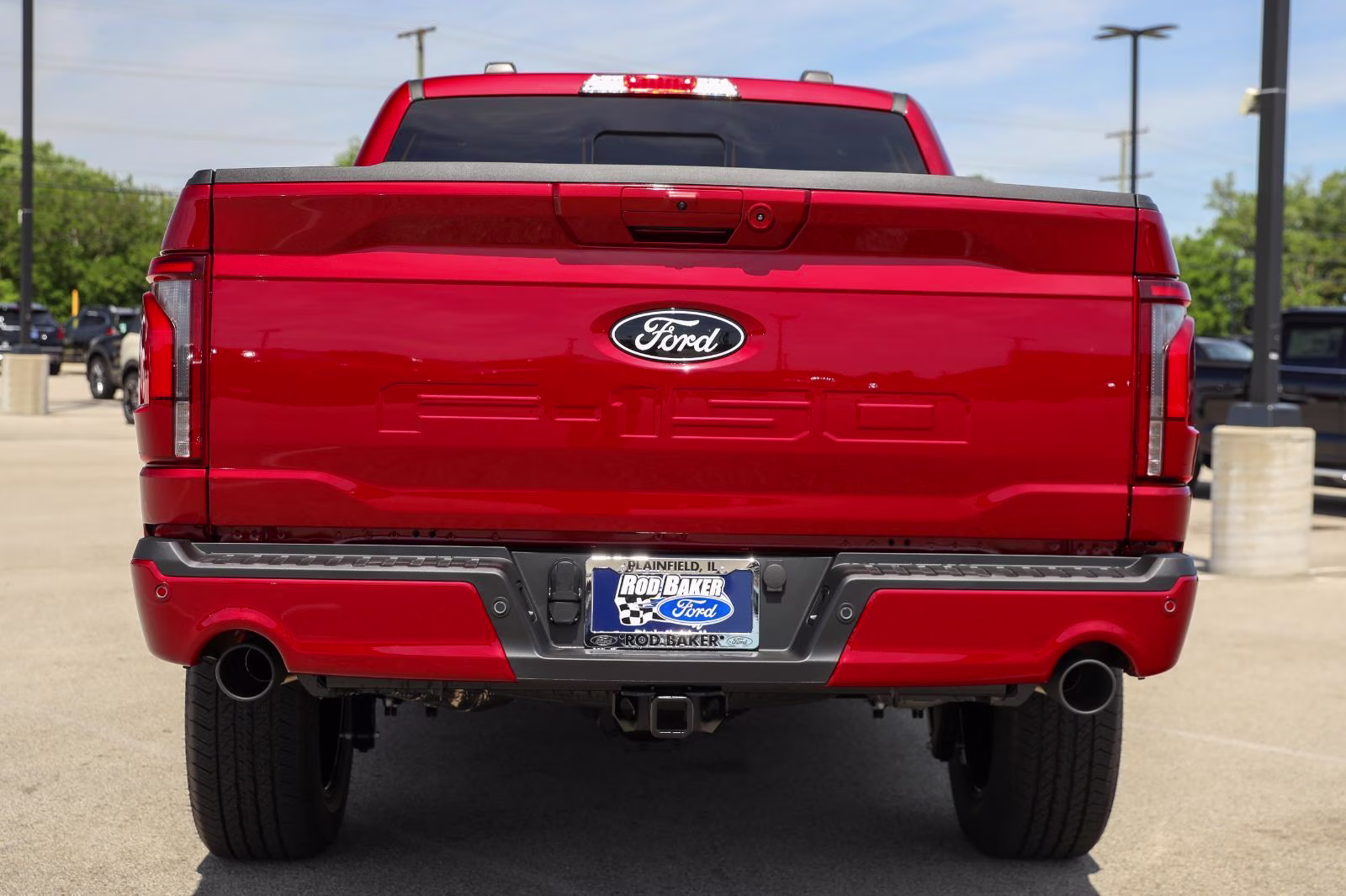 2026 Ruby Red Metallic Tinted Clearcoat Ford F-150 LARIAT 4X4 Truck