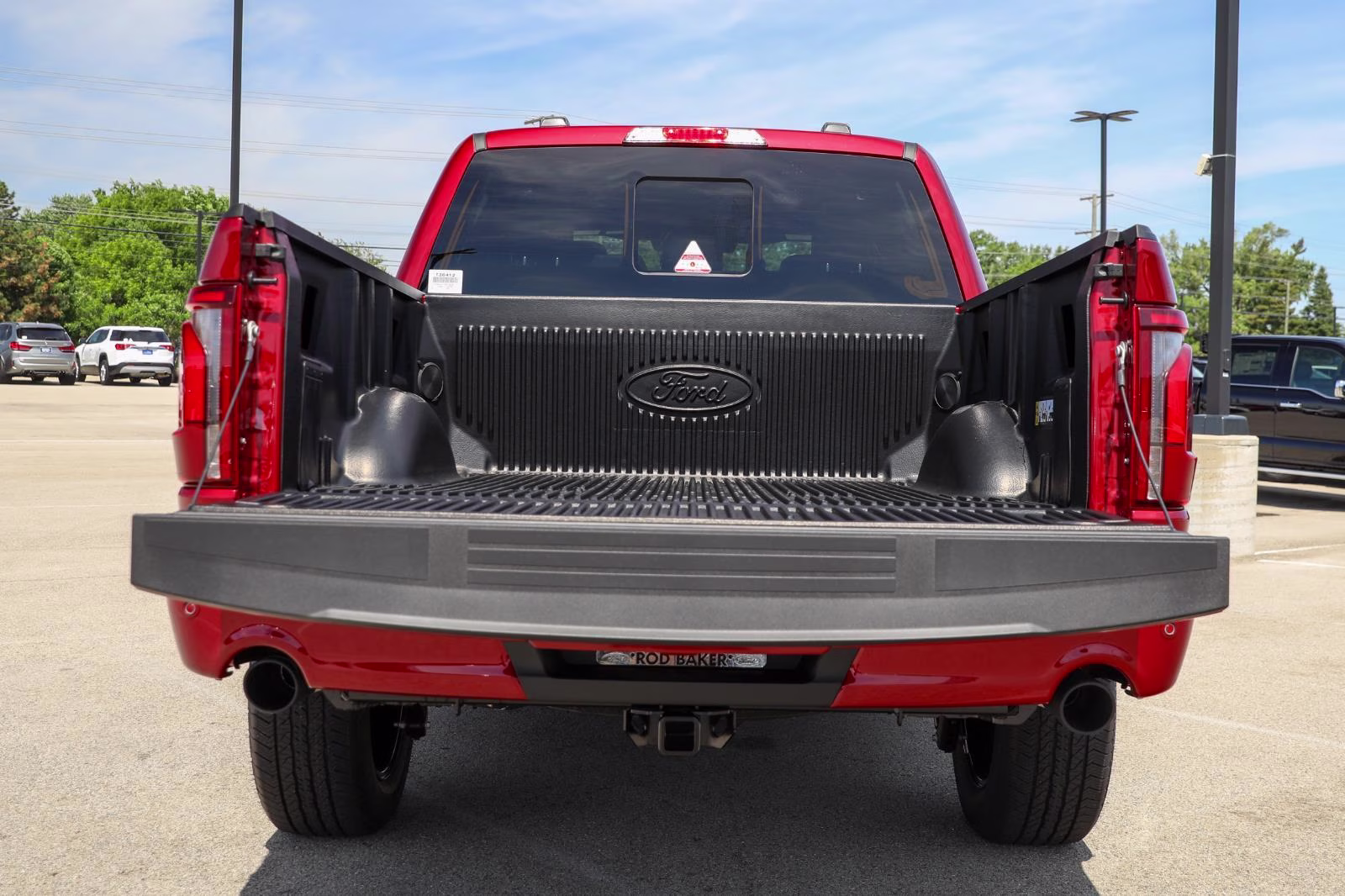 2026 Ruby Red Metallic Tinted Clearcoat Ford F-150 LARIAT 4X4 Truck