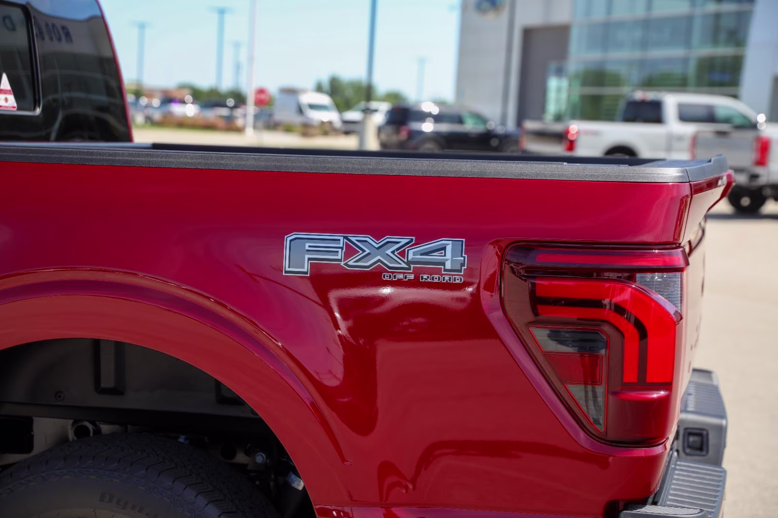 2026 Ruby Red Metallic Tinted Clearcoat Ford F-150 LARIAT 4X4 Truck
