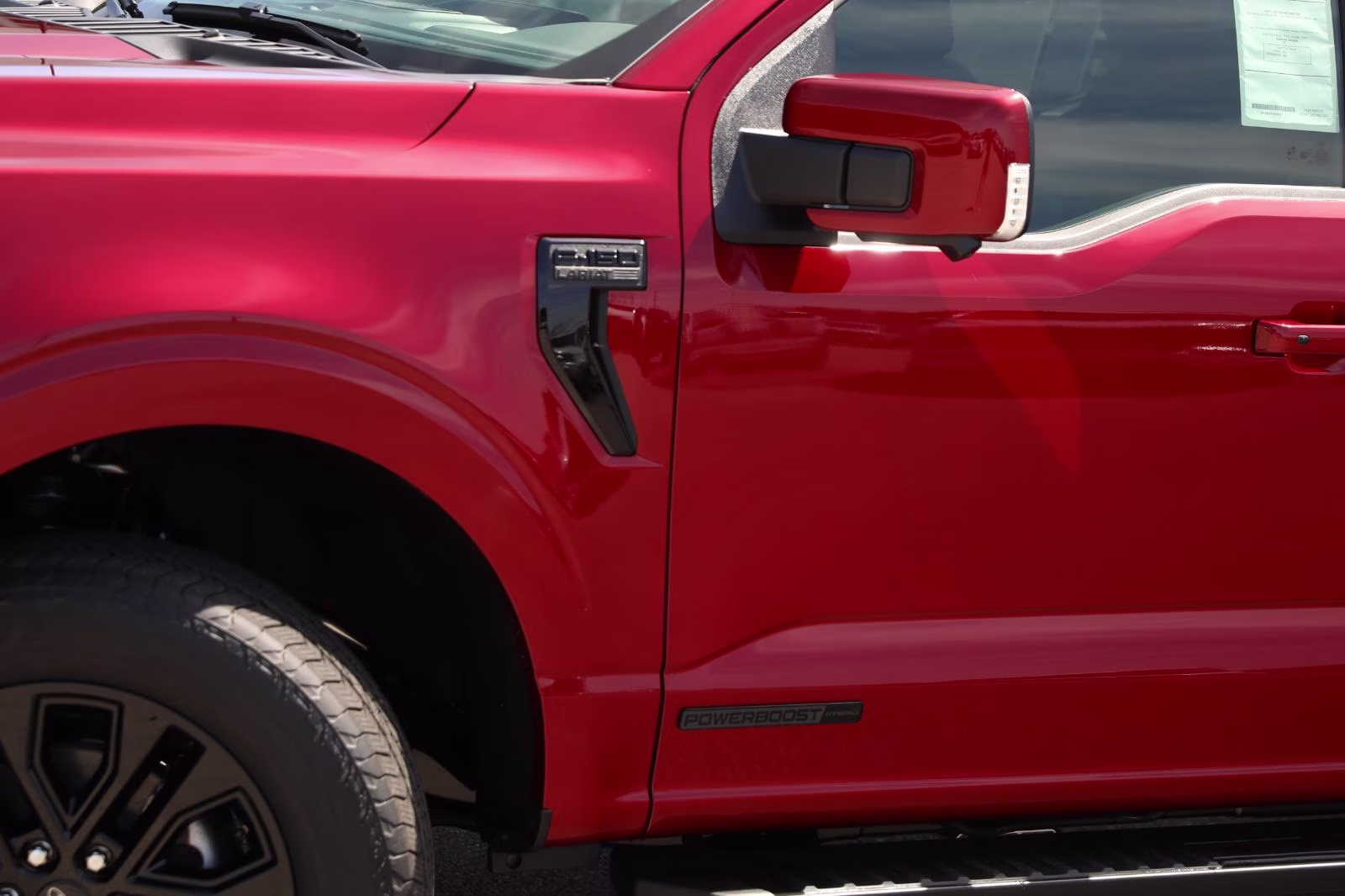 2026 Ruby Red Metallic Tinted Clearcoat Ford F-150 LARIAT 4X4 Truck