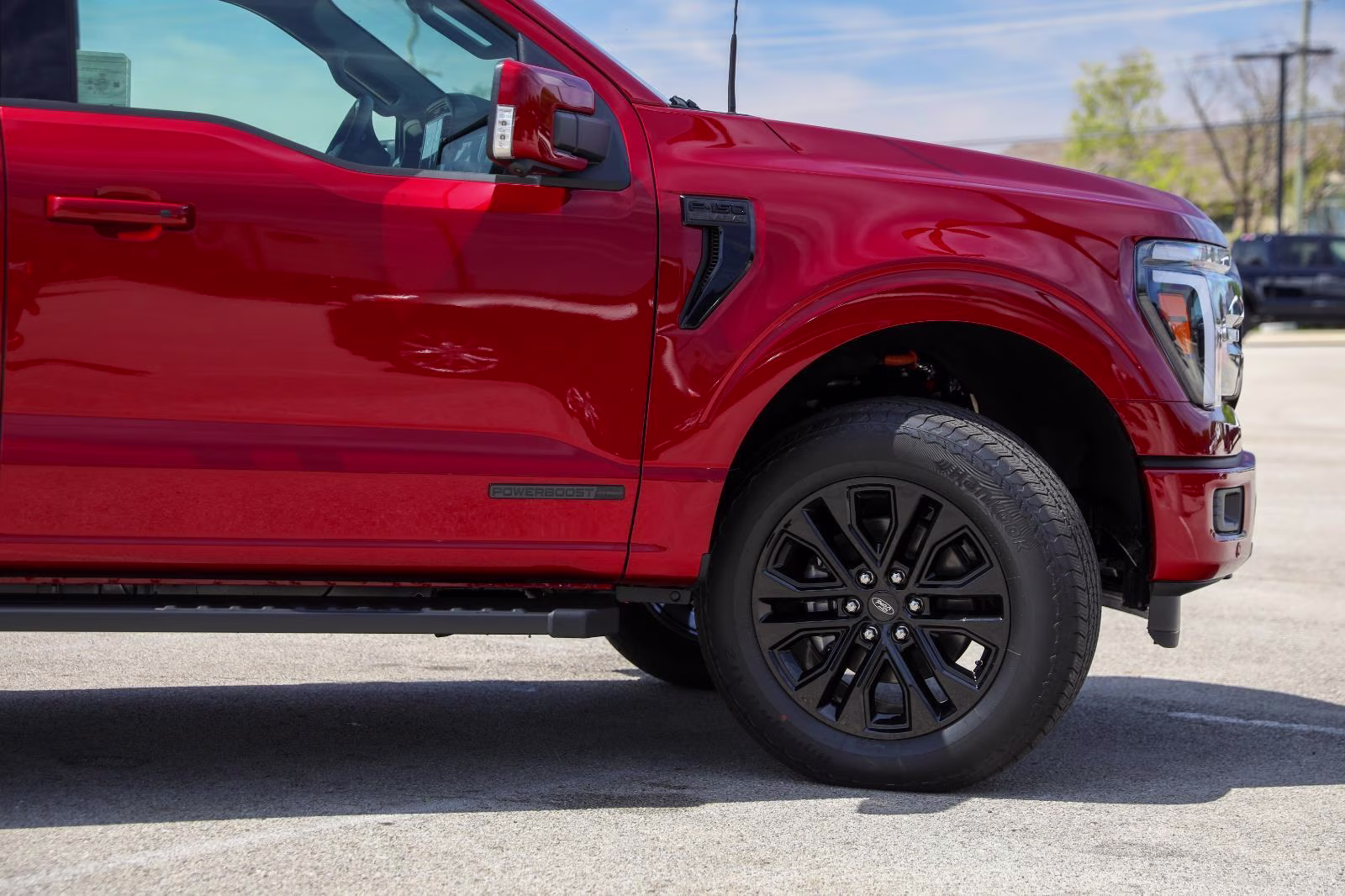 2026 Ruby Red Metallic Tinted Clearcoat Ford F-150 LARIAT 4X4 Truck