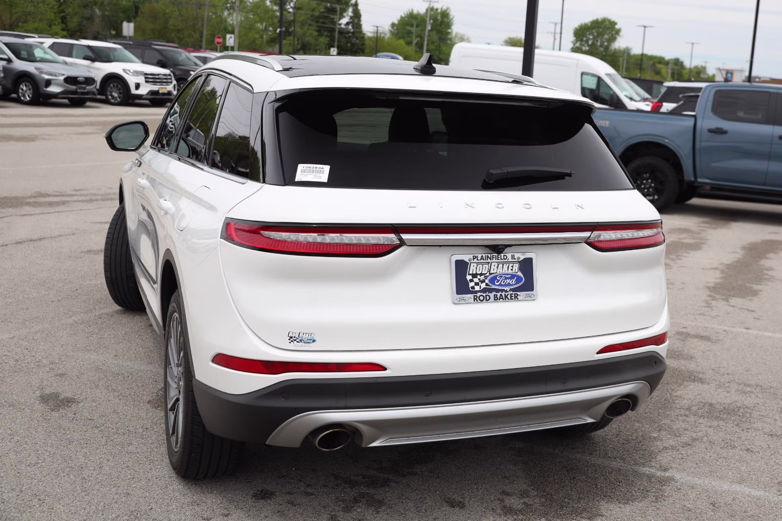 2023 Pristine White Metallic Tri-Coat Lincoln Corsair Reserve AWD SUV