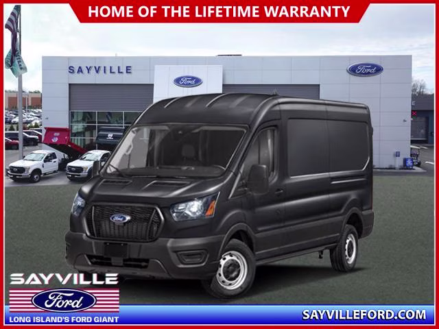 2026 Agate Black Metallic Ford Transit Cargo Van T-250 148 Med Rf 9150 GVWR RWD RWD Van