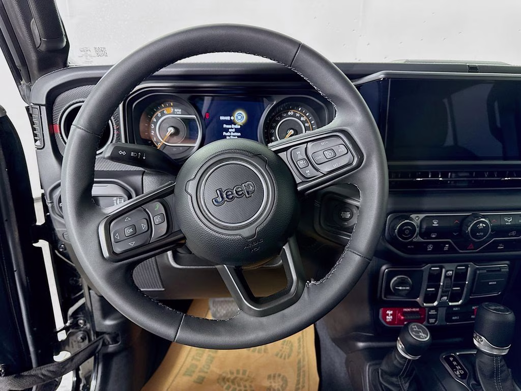 2025 Black Clearcoat Jeep Wrangler Rubicon 4X4 SUV