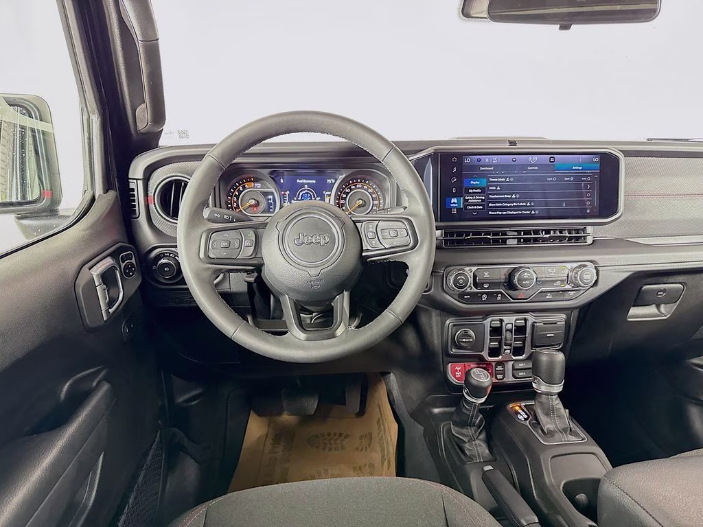 2025 Black Clearcoat Jeep Wrangler Rubicon 4X4 SUV