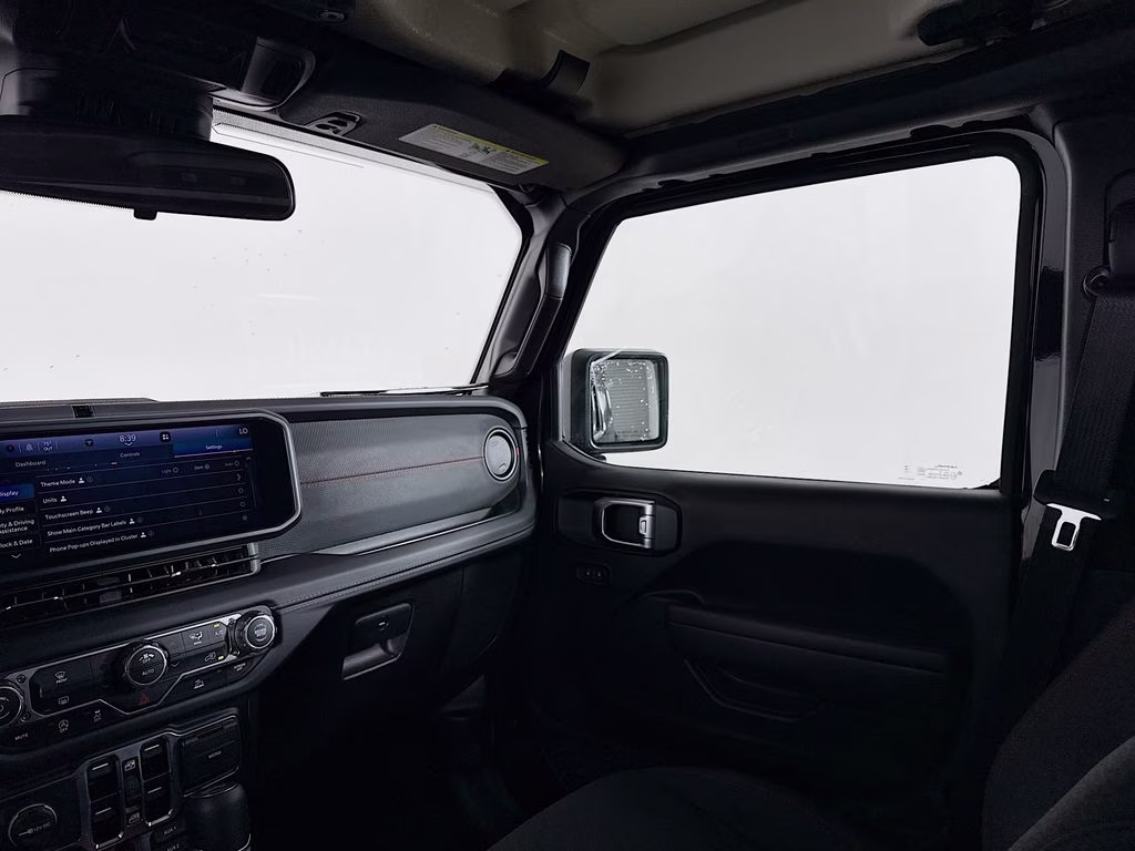 2025 Black Clearcoat Jeep Wrangler Rubicon 4X4 SUV