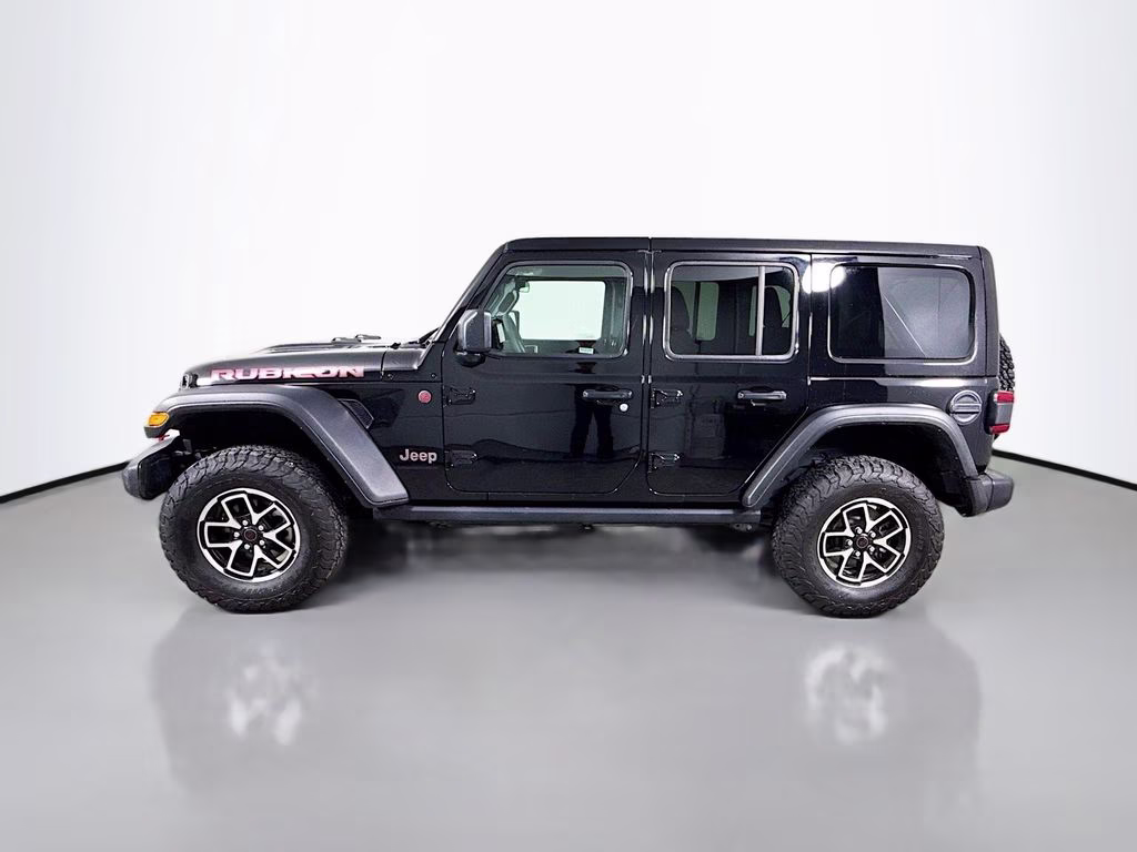 2025 Black Clearcoat Jeep Wrangler Rubicon 4X4 SUV