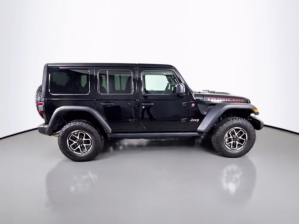 2025 Black Clearcoat Jeep Wrangler Rubicon 4X4 SUV
