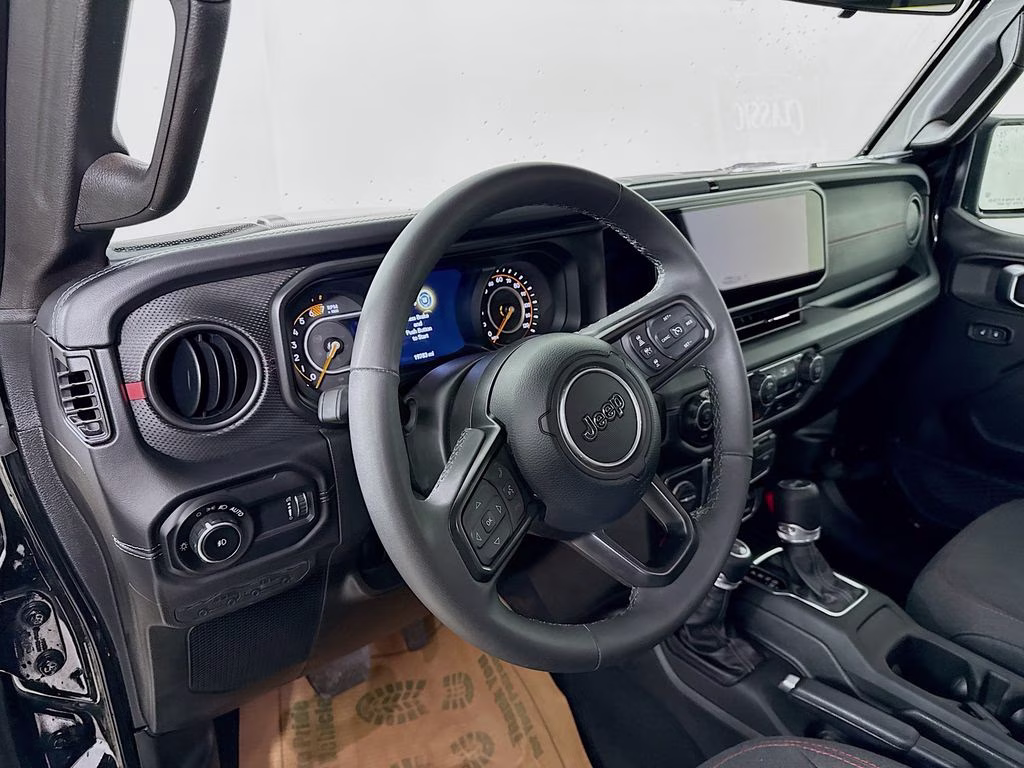 2025 Black Clearcoat Jeep Wrangler Rubicon 4X4 SUV