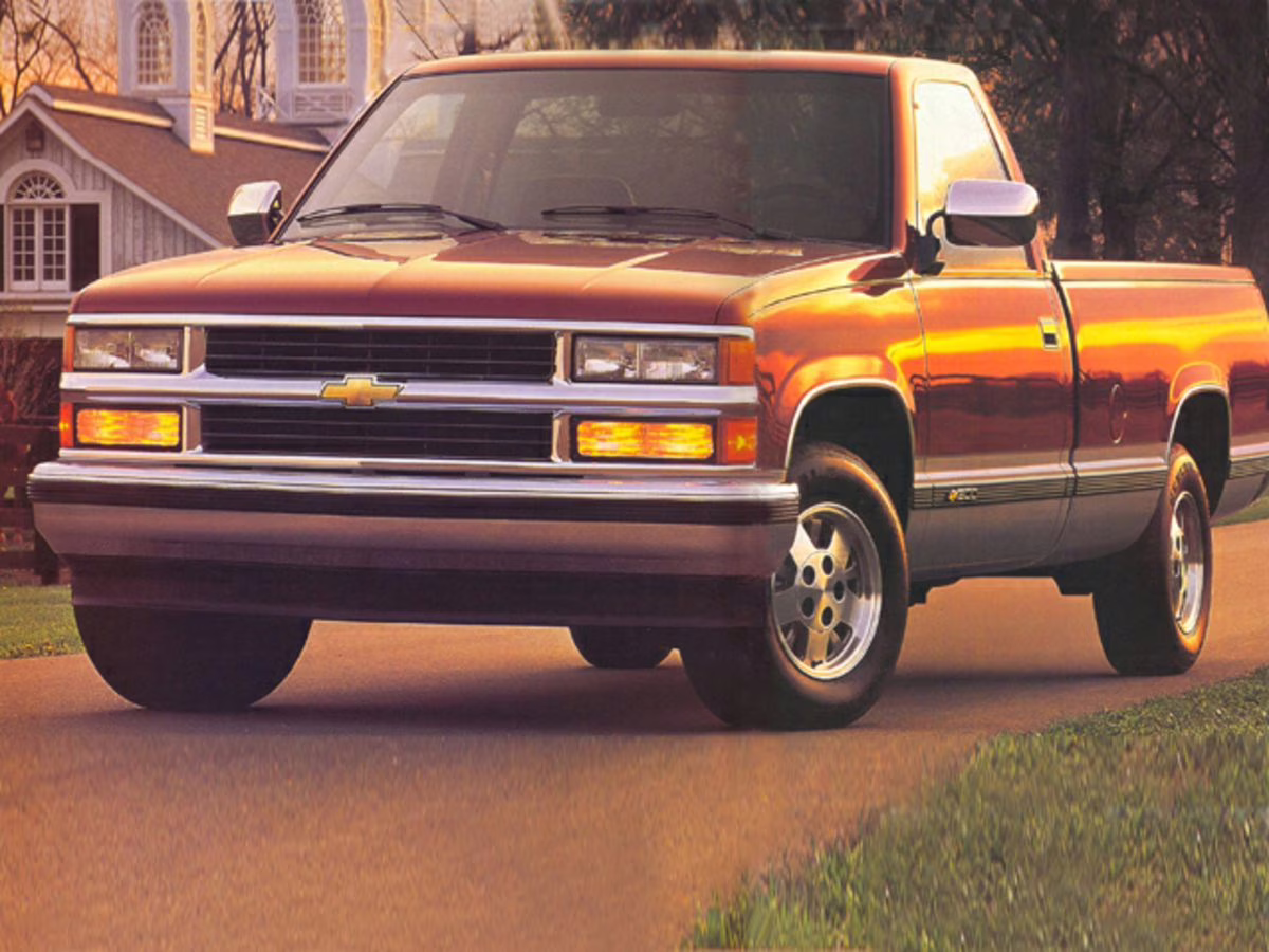 1994 Light Green Chevrolet C/K 1500 Cheyenne 4X4 Truck