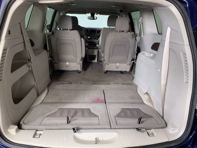 2018 Jazz Blue Pearlcoat Chrysler Pacifica Touring Plus FWD Van