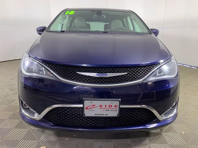 2018 Jazz Blue Pearlcoat Chrysler Pacifica Touring Plus FWD Van