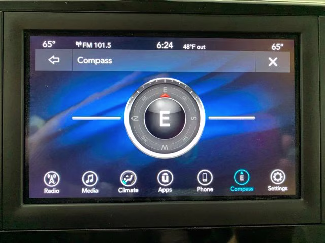 2018 Jazz Blue Pearlcoat Chrysler Pacifica Touring Plus FWD Van