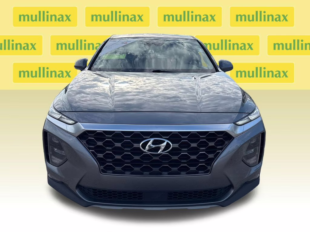 2019 Machine Gray Hyundai Santa Fe SEL FWD SUV