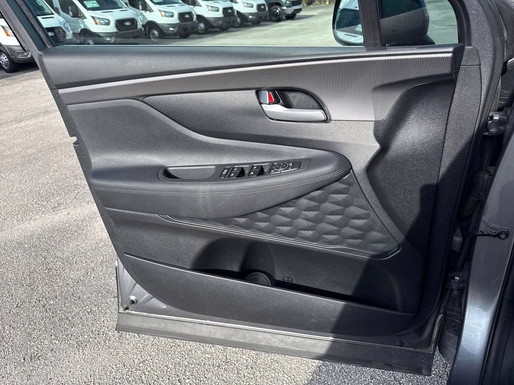 2019 Machine Gray Hyundai Santa Fe SEL FWD SUV