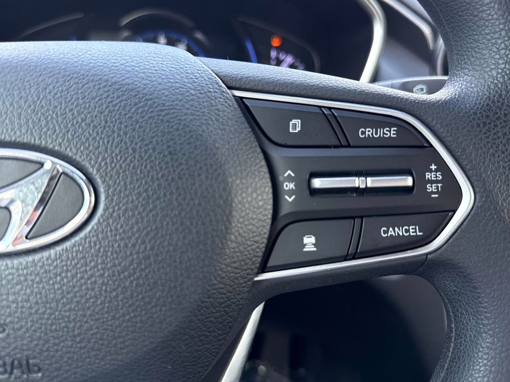 2019 Machine Gray Hyundai Santa Fe SEL FWD SUV