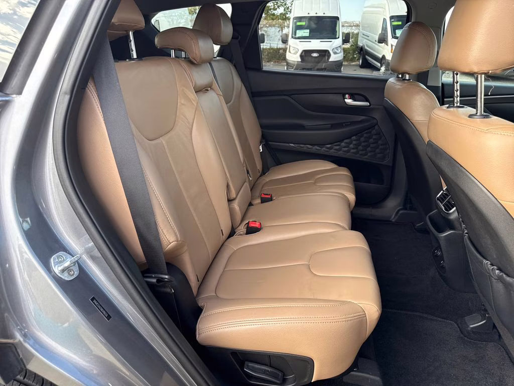 2019 Machine Gray Hyundai Santa Fe SEL FWD SUV
