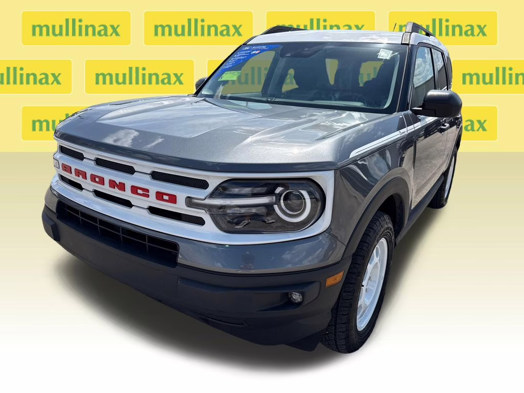 2024 Carbonized Gray Metallic Ford Bronco Sport Heritage 4X4 SUV