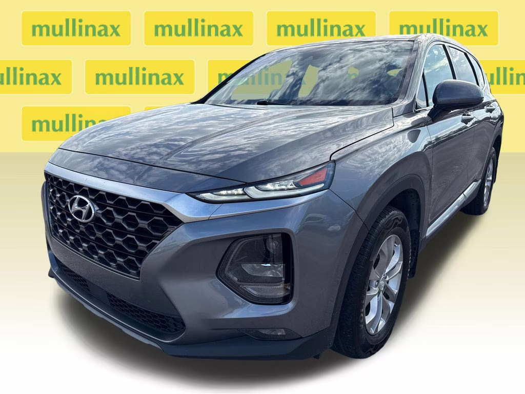 2019 Machine Gray Hyundai Santa Fe SEL FWD SUV