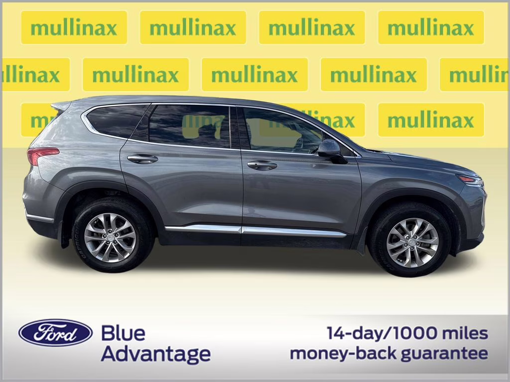 2019 Machine Gray Hyundai Santa Fe SEL FWD SUV