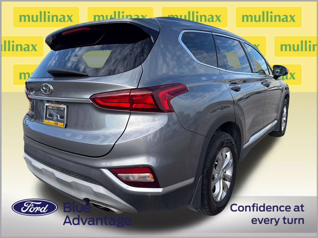 2019 Machine Gray Hyundai Santa Fe SEL FWD SUV