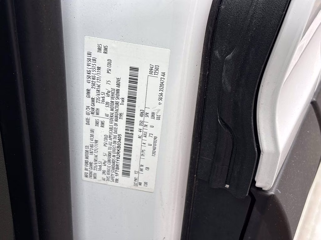 2024 Oxford White Ford Transit-250 Base RWD Van