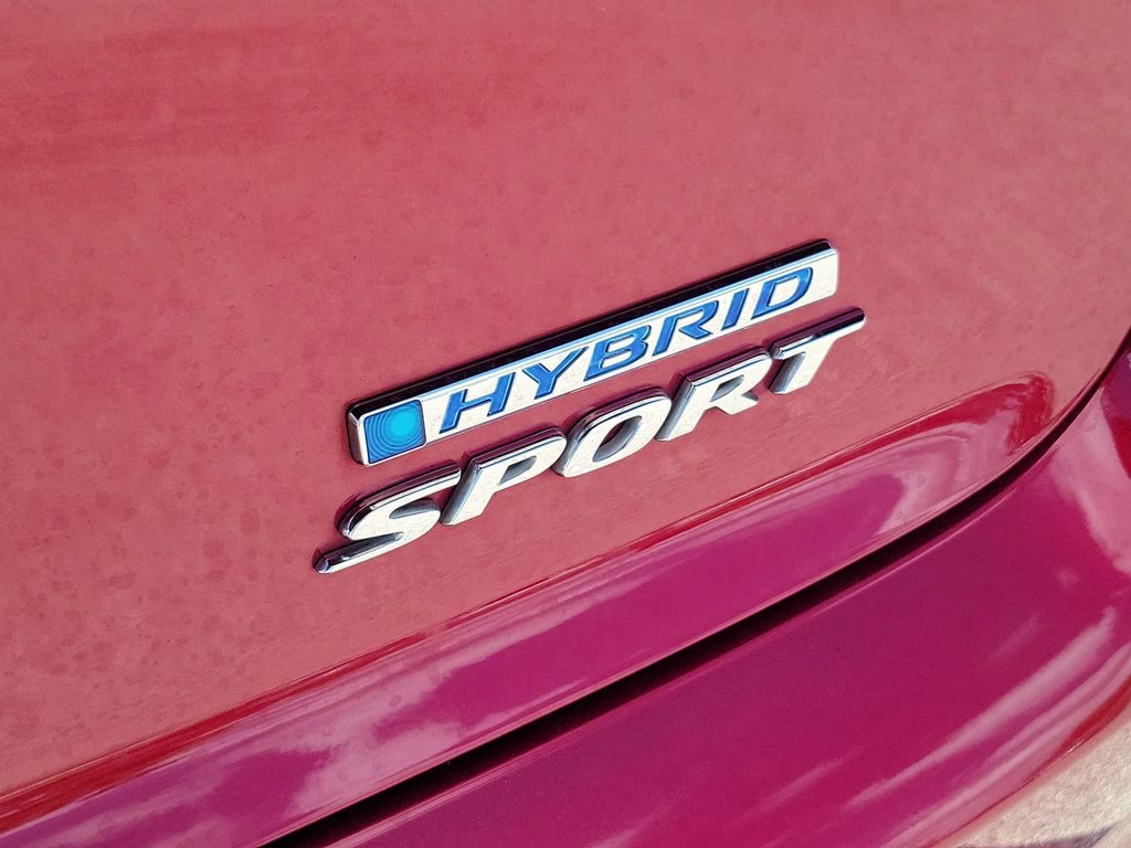 2023 Radiant Red Metallic Honda Accord Hybrid Sport FWD Sedan