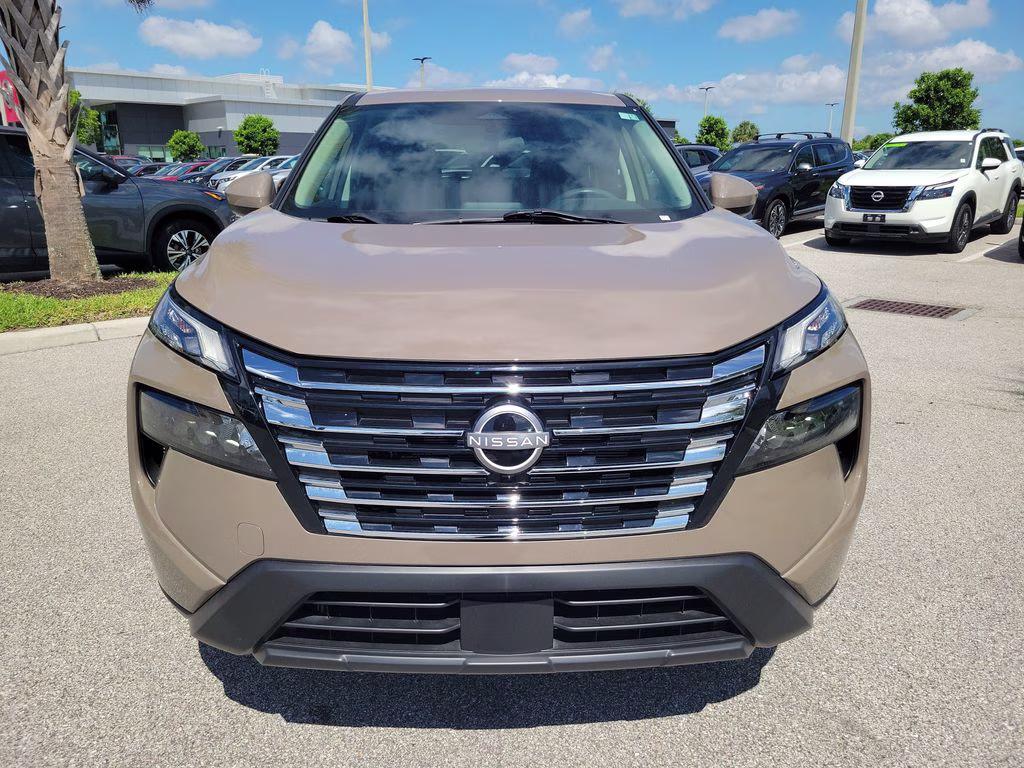 2024 Baja Storm Metallic Nissan Rogue SV FWD SUV