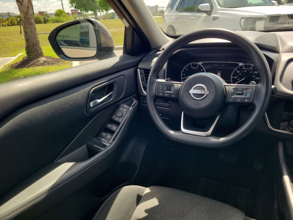 2024 Baja Storm Metallic Nissan Rogue SV FWD SUV