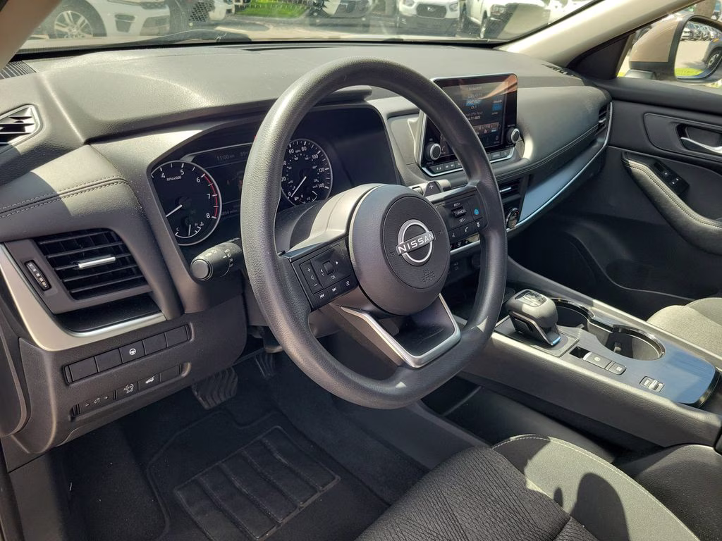 2024 Baja Storm Metallic Nissan Rogue SV FWD SUV