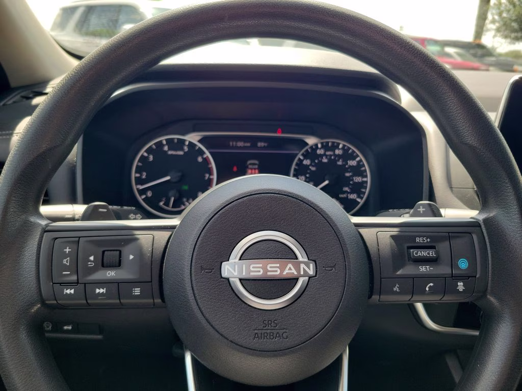 2024 Baja Storm Metallic Nissan Rogue SV FWD SUV