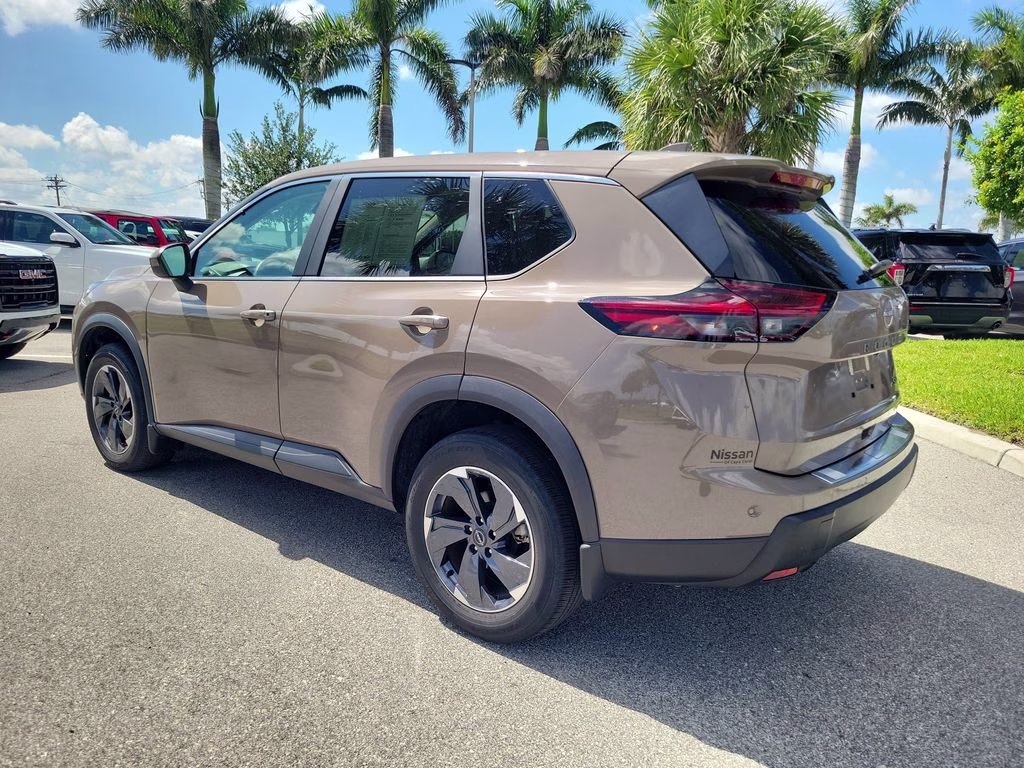 2024 Baja Storm Metallic Nissan Rogue SV FWD SUV