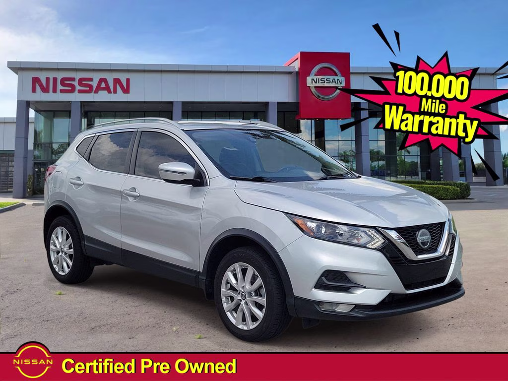 2022 Brilliant Silver Metallic Nissan Rogue Sport SV FWD SUV