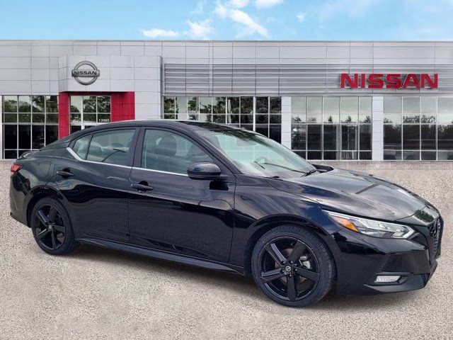 2023 Super Black Nissan Sentra SR FWD Sedan