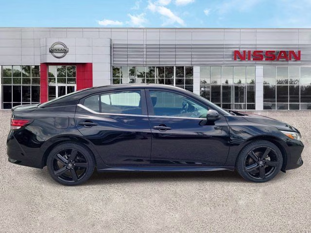 2023 Super Black Nissan Sentra SR FWD Sedan