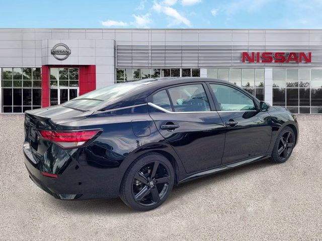 2023 Super Black Nissan Sentra SR FWD Sedan