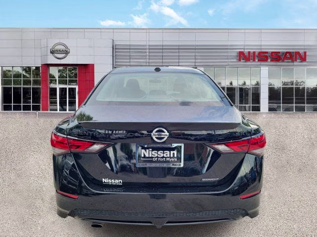 2023 Super Black Nissan Sentra SR FWD Sedan