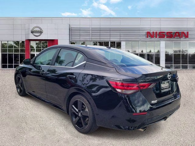 2023 Super Black Nissan Sentra SR FWD Sedan
