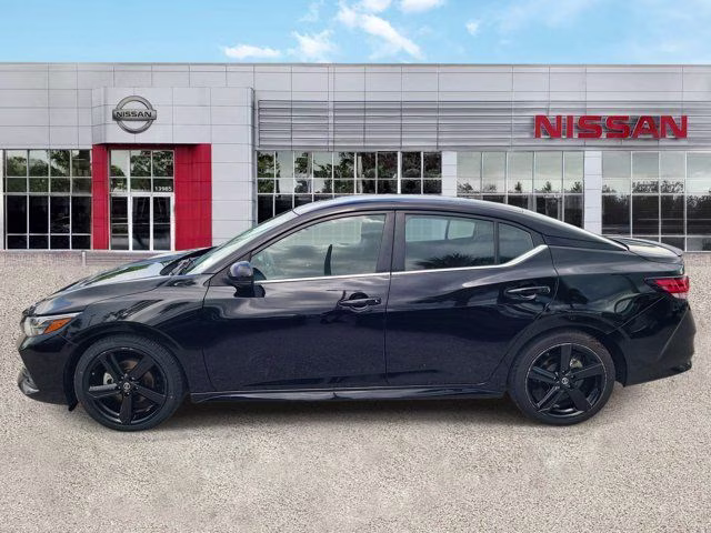 2023 Super Black Nissan Sentra SR FWD Sedan
