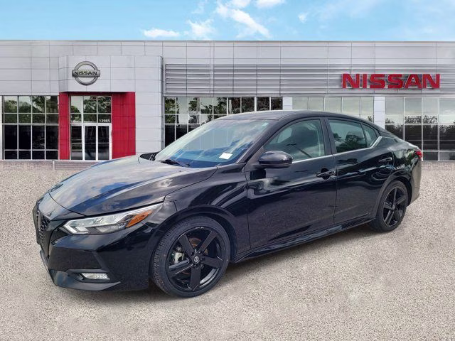 2023 Super Black Nissan Sentra SR FWD Sedan