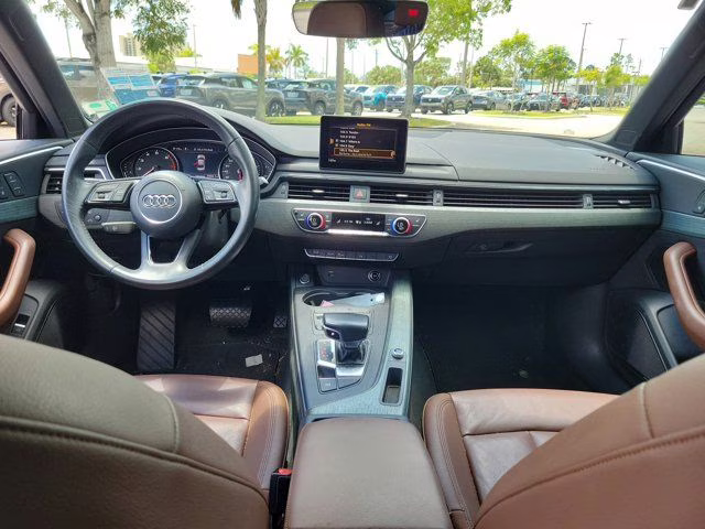 2018 Moonlight Blue Audi A4 2.0T ultra Premium FWD Sedan