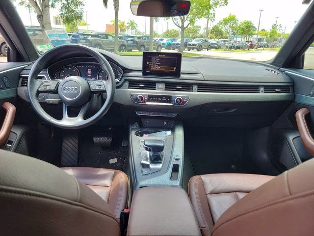 2018 Moonlight Blue Audi A4 2.0T ultra Premium FWD Sedan