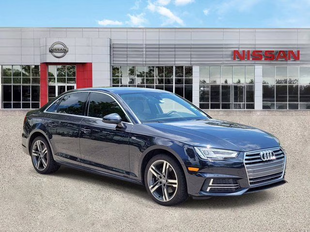 2018 Moonlight Blue Audi A4 2.0T ultra Premium FWD Sedan