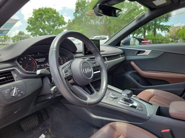 2018 Moonlight Blue Audi A4 2.0T ultra Premium FWD Sedan