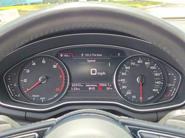 2018 Moonlight Blue Audi A4 2.0T ultra Premium FWD Sedan