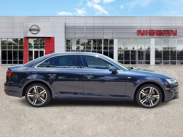 2018 Moonlight Blue Audi A4 2.0T ultra Premium FWD Sedan