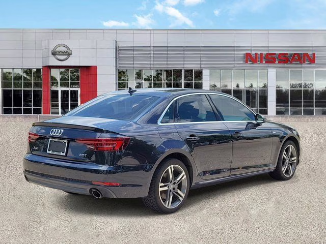 2018 Moonlight Blue Audi A4 2.0T ultra Premium FWD Sedan