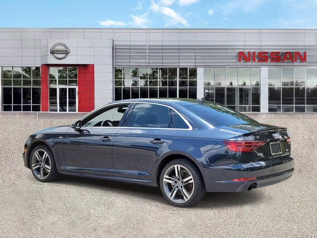 2018 Moonlight Blue Audi A4 2.0T ultra Premium FWD Sedan