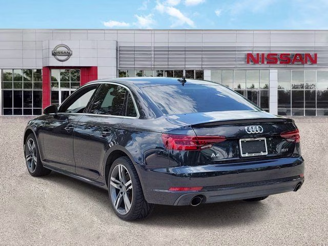 2018 Moonlight Blue Audi A4 2.0T ultra Premium FWD Sedan