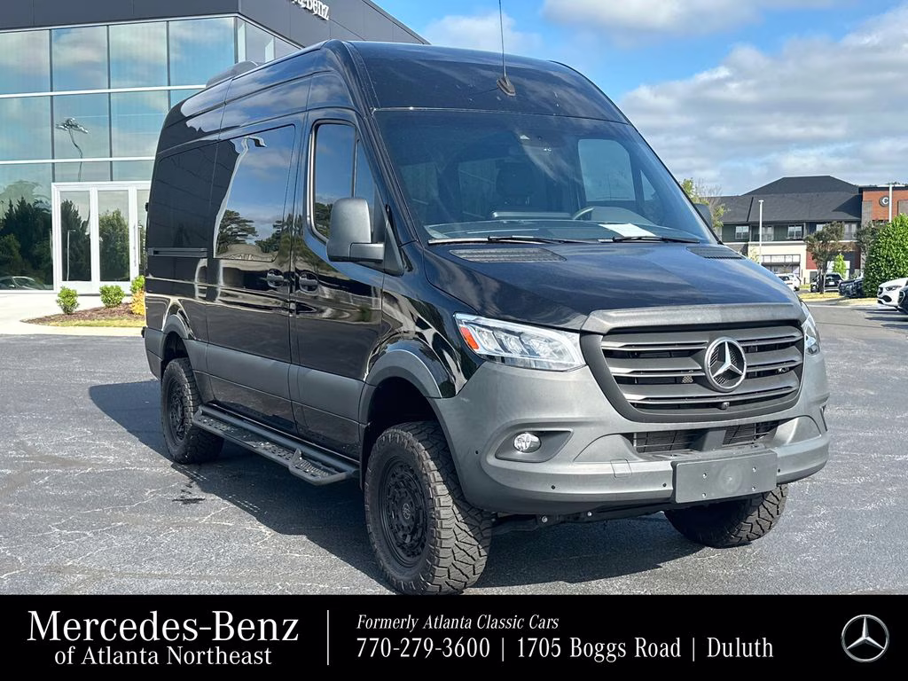 2023 Black Mercedes-Benz Sprinter 2500 Passenger 144 WB AWD Van